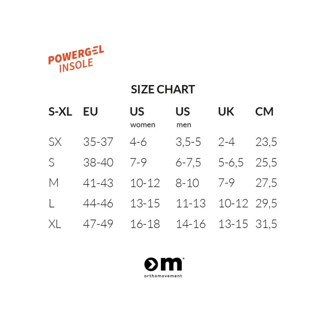 Ortho Movement Powergel Insoles