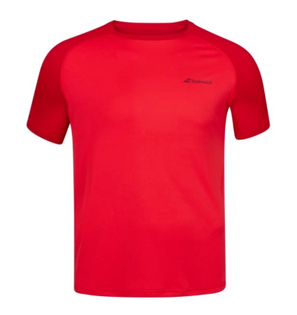 Babolat Play Crew Neck Tee (Rød) - Padellife.dk