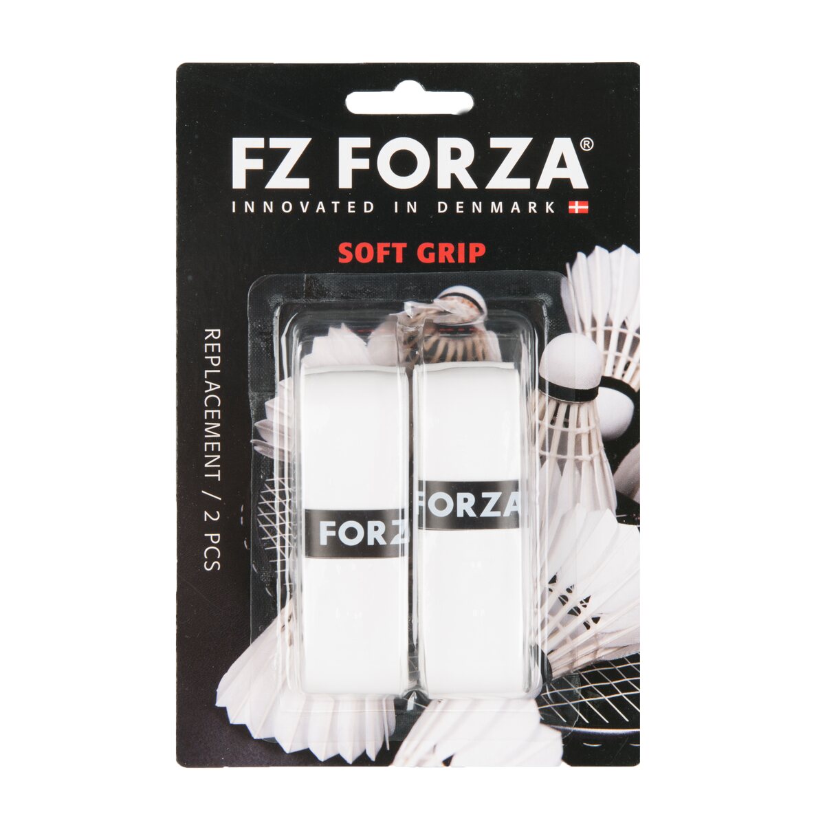 FZ Forza Soft Grip (2 pak, hvid)