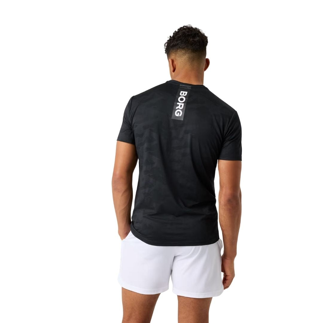 Björn Borg Performance T-shirt Men (Black Beauty)