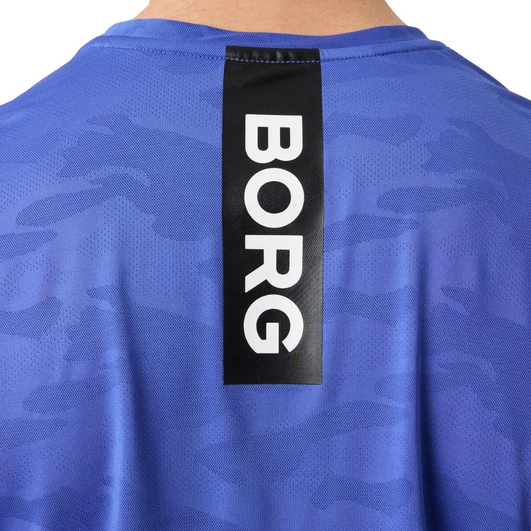 Björn Borg Performance T-shirt (Amparo Blue)